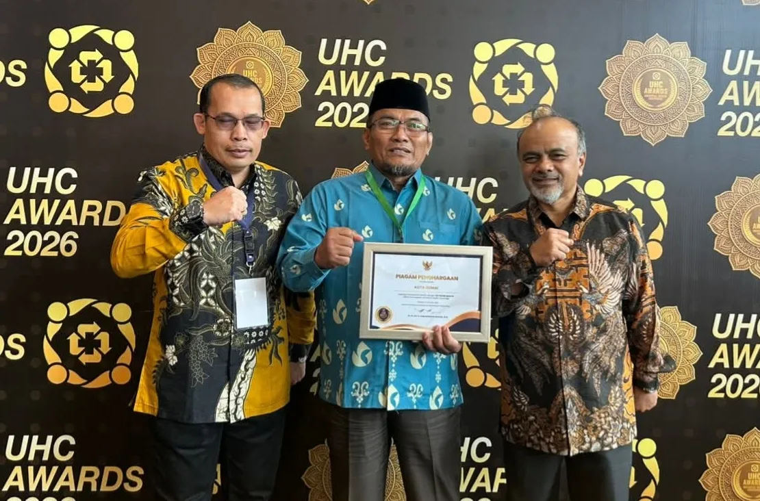 Kota Dumai Raih Penghargaan Nasional Kategori Madya di UHC Awards 2026
