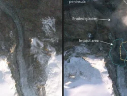 Megatsunami Greenland Guncang Bumi hingga Terekam Sensor Global