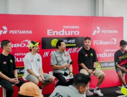 Pebalap MotoGP Alumni VR46 Riders Academy Ramaikan Sirkuit Mandalika