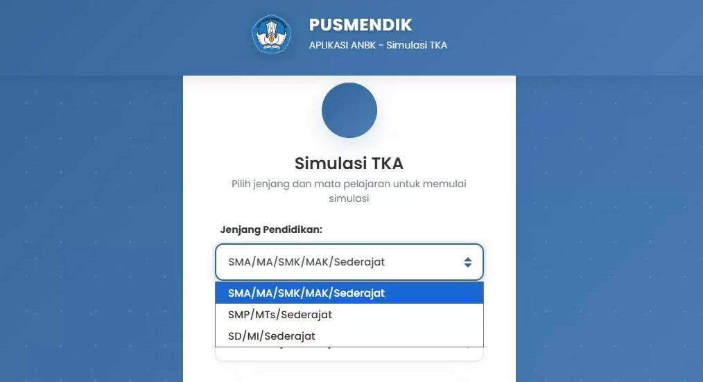 simulasi TKA