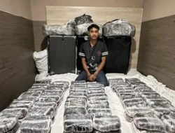 Bareskrim Ringkus Warga Malaysia Bawa Narkoba Rp39,8 Miliar di Hotel Dumai