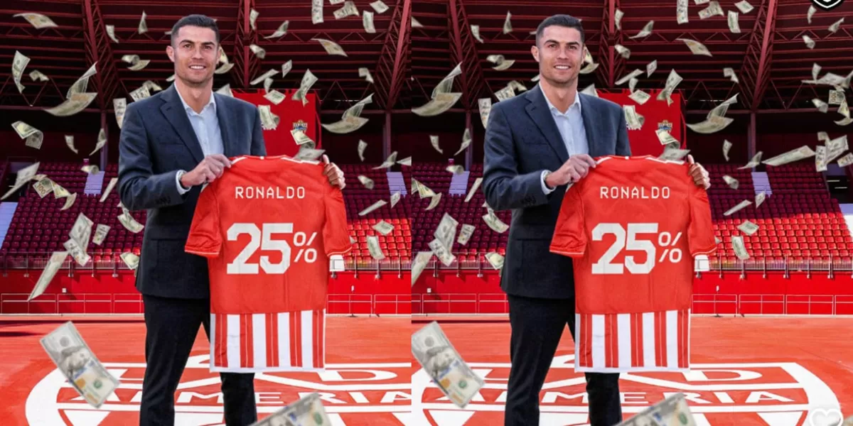 Cristiano Ronaldo beli 25 persen saham UD Almeria lewat CR7 Sports Investment