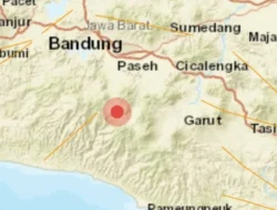 Gempa Berkekuatan 2,9 SR Guncang Bandung, Warga Rasakan Getaran Ringan