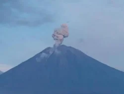 Gunung Semeru Kembali Erupsi, Awan Panas Guguran Capai 6 Kilometer