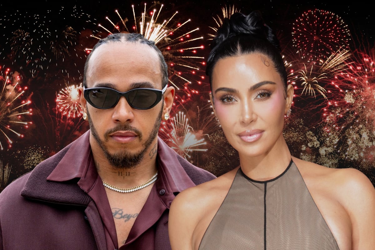 Kim Kardashian dan Lewis Hamilton Makan Malam