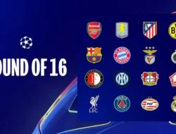Liga Champions UEFA 16 Besar: Inggris Dominan, Atalanta dan Galatasaray Tampil Mengejutkan