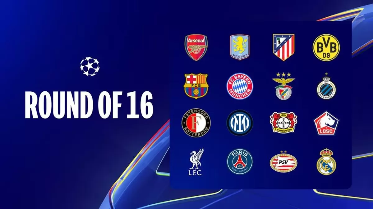 Liga Champions UEFA 16 Besar