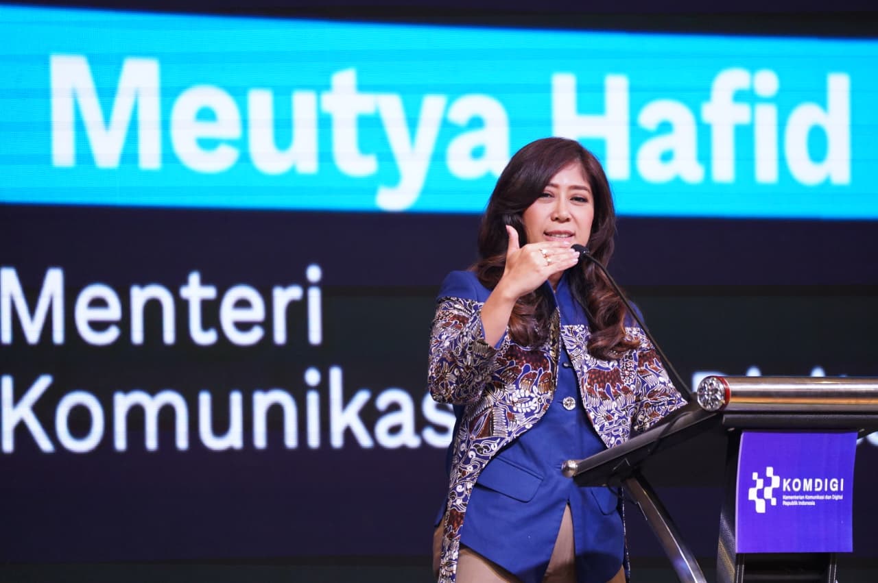 Meutya Hafid di HPN 2026