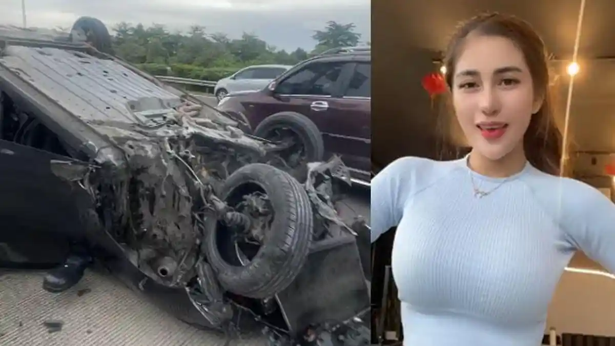 Mobil Artis Diva Siregar Ringsek Parah