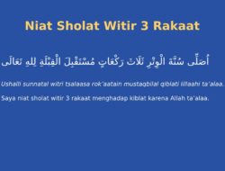 Ini Bacaan Niat Sholat Tarawih dan Witir Ramadan Paling Dicari
