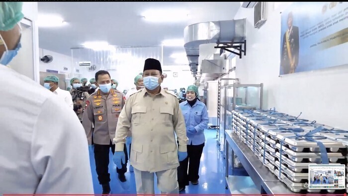 Presiden Prabowo Resmikan SPPG Polri