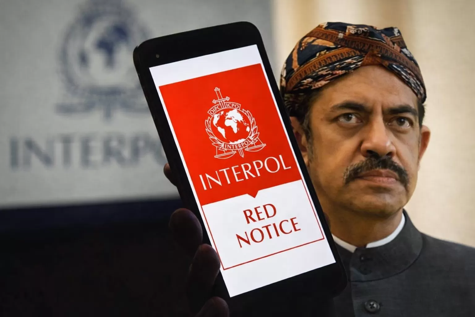 Riza Chalid Buron Interpol