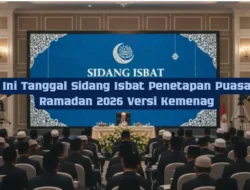 Sidang Isbat Puasa 2026 Jadi Penentu 1 Ramadhan 1447 Hijriah