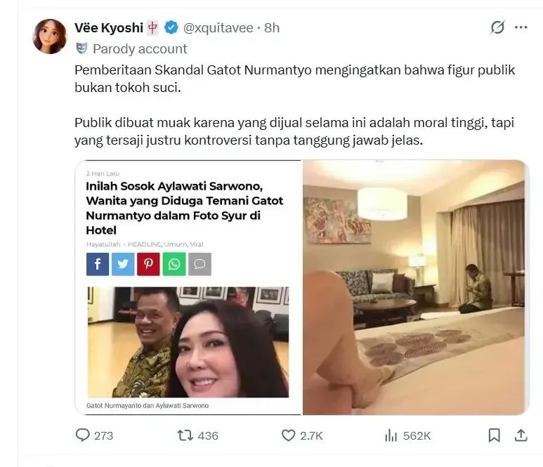 Skandal Gatot Nurmantyo