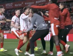 Thomas Lemar dan Fran Beltran Bawa Girona Tekuk Barcelona 2-1