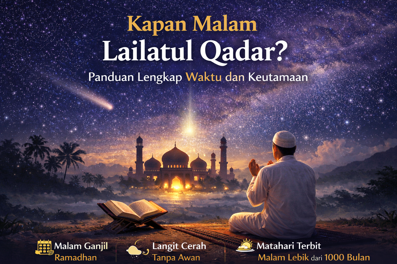 Kapan Malam Lailatul Qadar