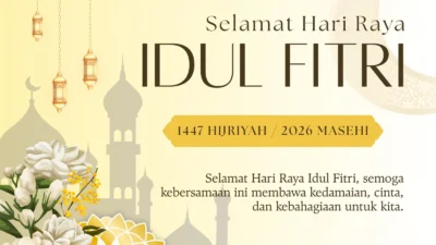 Kartu Ucapan Idul Fitri