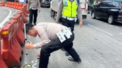 Kecelakaan di Exit Tol Bawen