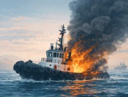 Ledakan Kapal Tugboat Musaffah 2 di Selat Hormuz, Kapten Miswar Maturusi Hilang