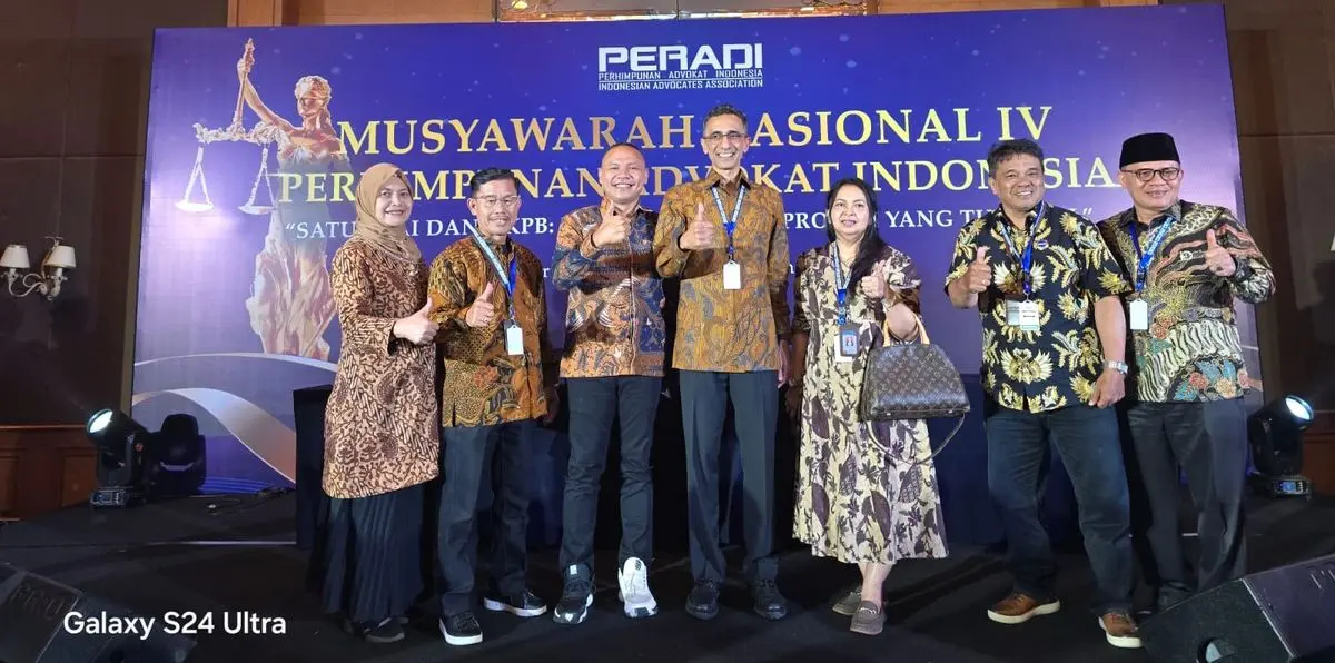 Ahmad Fikri Assegaf Terpilih sebagai Ketua Umum Baru Peradi 2026–2031