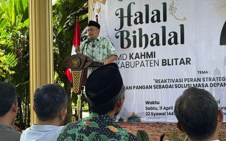 Anas Urbaningrum Ajak Alumni HMI Blitar Perkuat Kolaborasi Ketahanan Pangan