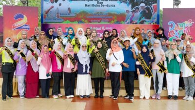 Budaya Literasi Menguat Lewat Senam Sehat Literasi di Dumai