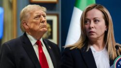 Donald Trump dan Giorgia Meloni Nuklir Iran