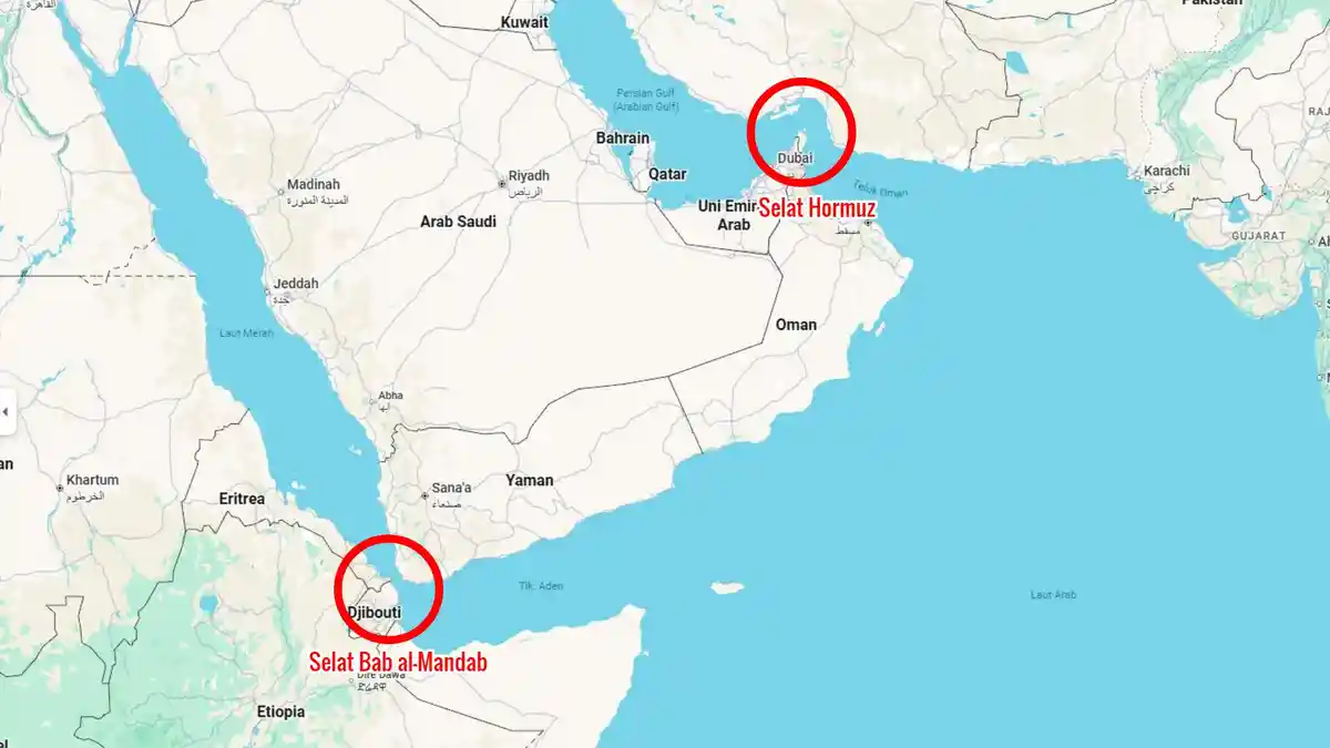 Iran Ancam Blokir Jalur Dagang Laut Merah