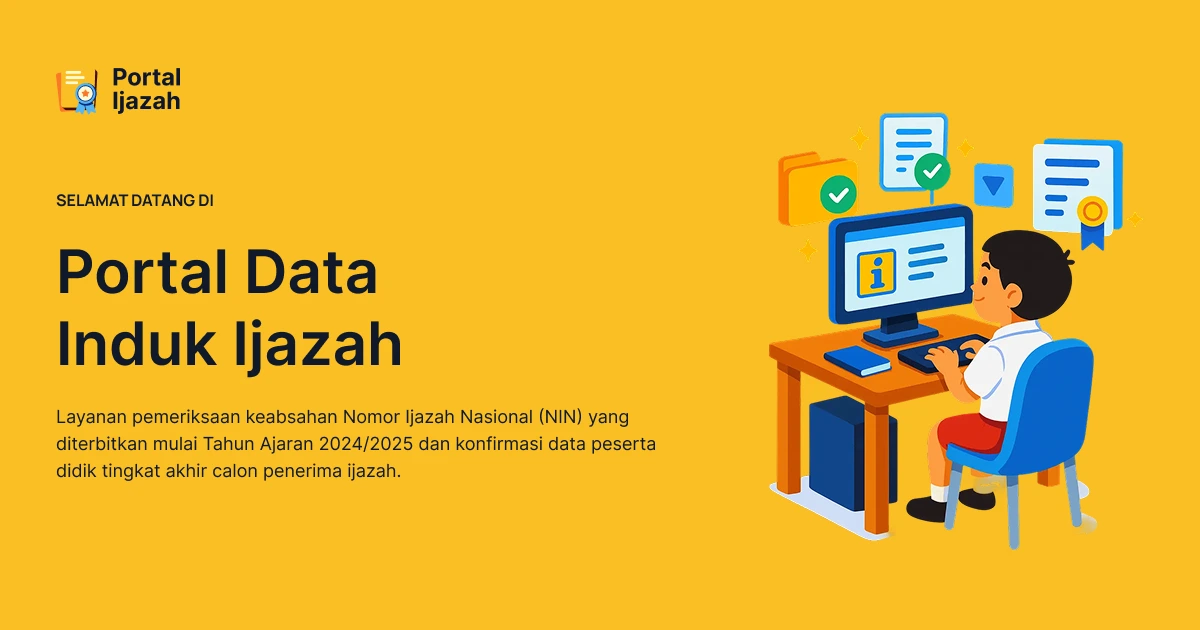 Konfirmasi Data Ijazah