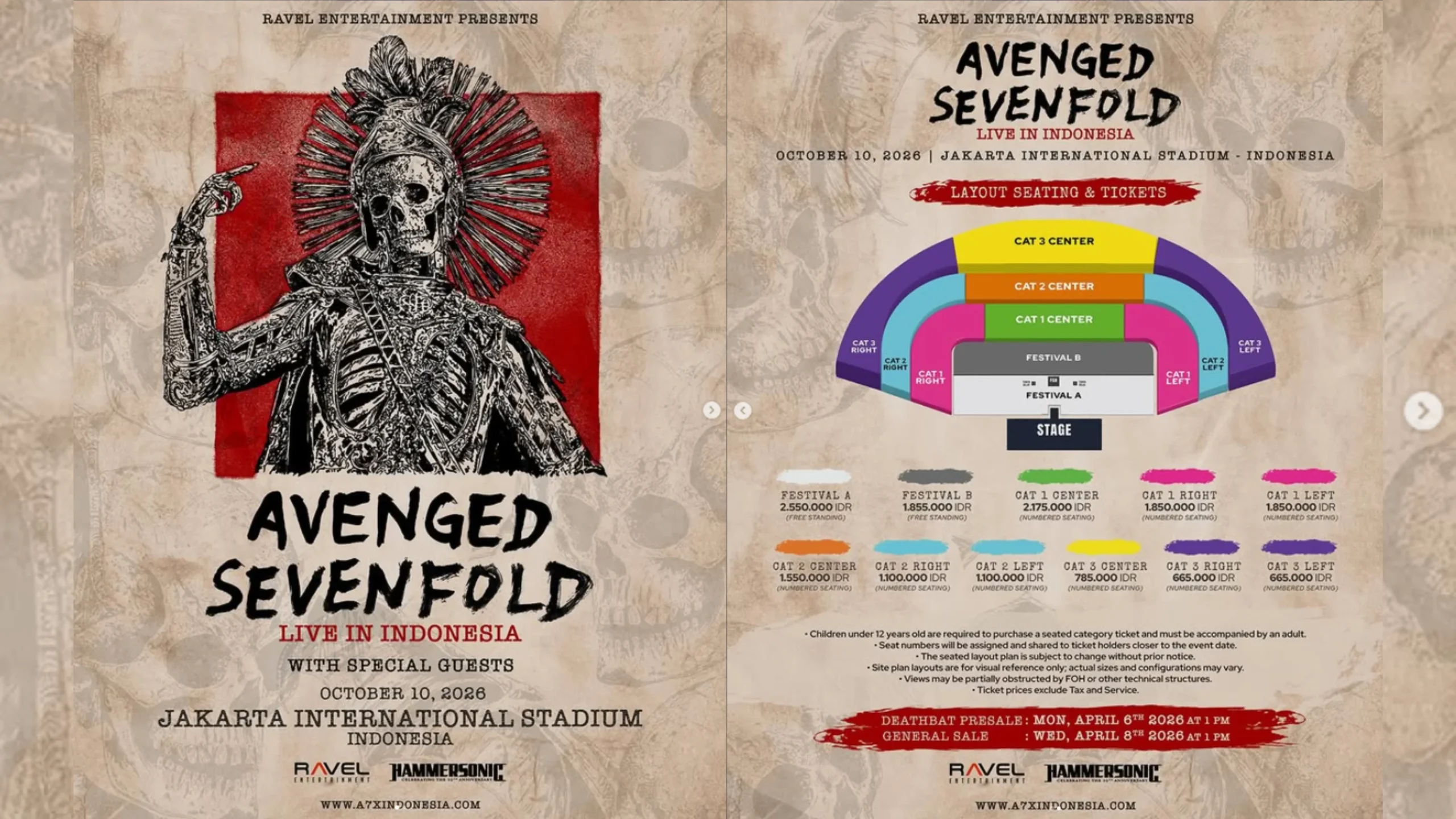 Konser Avenged Sevenfold