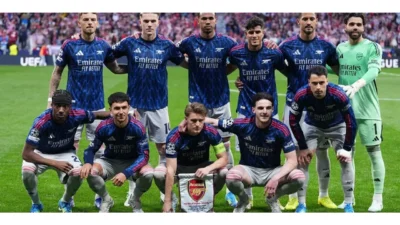Arsenal Unggul Prediksi Opta di Liga Champions