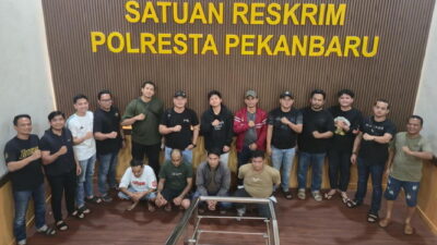 Polda Riau Ungkap Aksi Kekerasan Debt Collector di Pekanbaru