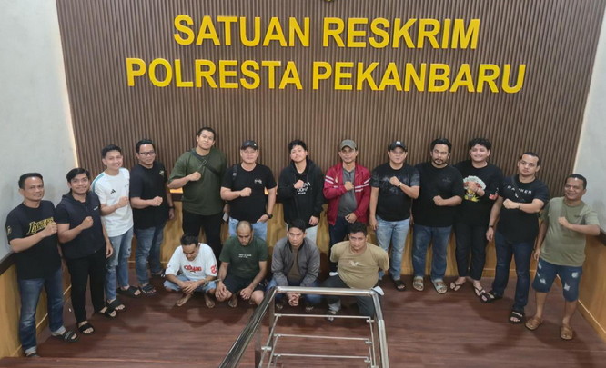 Polda Riau Ungkap Aksi Kekerasan Debt Collector di Pekanbaru