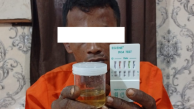 Polsek Rupat Amankan Pria Ancam Ayah dengan Parang