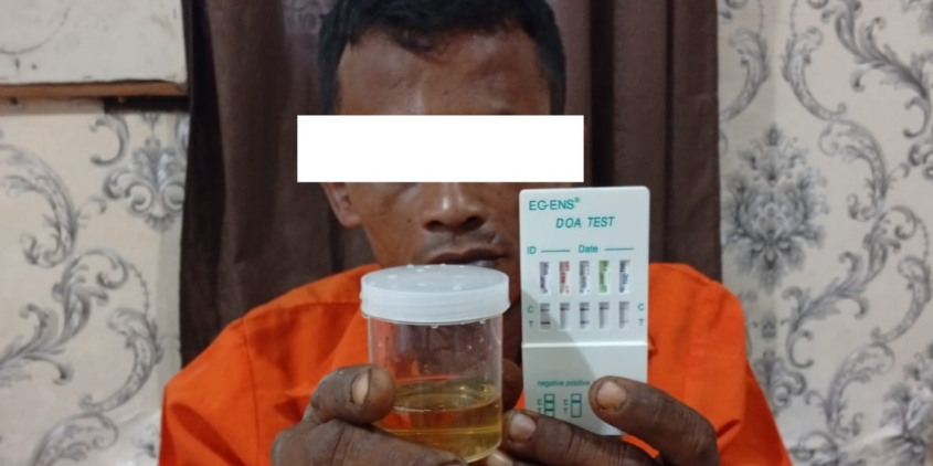 Polsek Rupat Amankan Pria Ancam Ayah dengan Parang