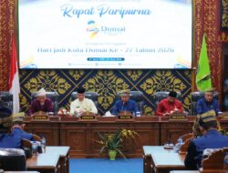 Sinergi Pembangunan Ditekankan DPRD Kota Dumai di Hari Jadi ke-27