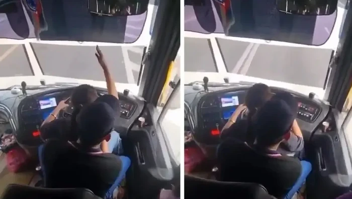 Sopir Bus Viral di Malaysia