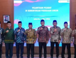 Dody Hanggodo Lantik 7 Pejabat Eselon I Kementerian PU
