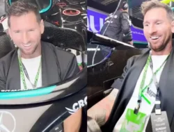 GP Miami 2026: Messi Tampil di Garasi Mercedes-AMG, George Russell Sebut “GOAT”