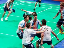 Hasil Thomas Cup 2026, Prancis Cetak Sejarah dan Singkirkan Jepang 3-0