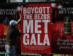 Kontroversi Jeff Bezos di Met Gala Picu Gelombang Protes Global