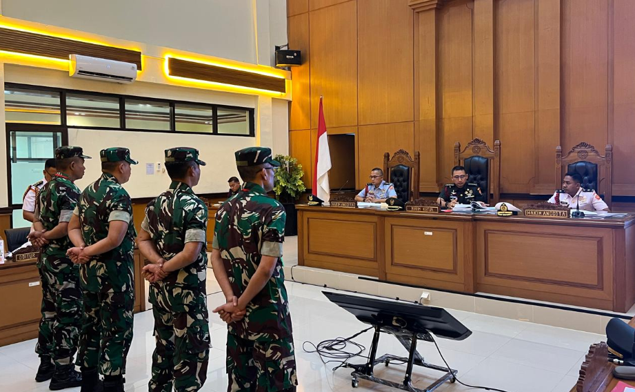 Persidangan Militer Kasus Andrie Yunus