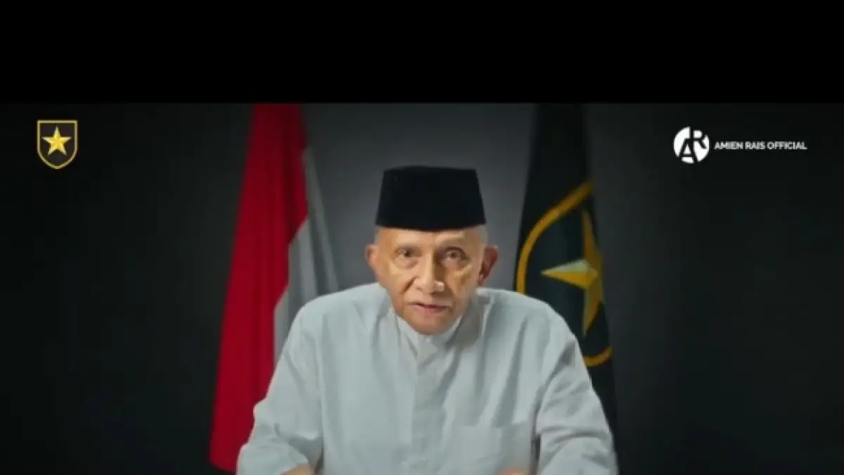 Video 8 Menit Pernyataan Amien Rais