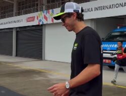 Valentino Rossi Akhirnya Jejakkan Kaki di Sirkuit Mandalika