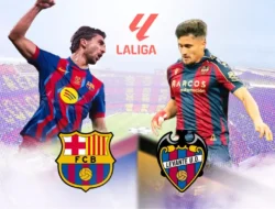 Klasemen Barcelona vs Levante: Barcelona Kembali ke Puncak Usai Menang 3-0