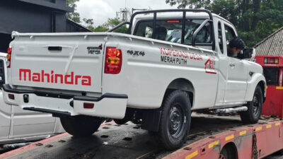 Inovasi Filter BBM Mahindra Scorpio Pikup Siap Tempur B50 dan Medan Ekstrem