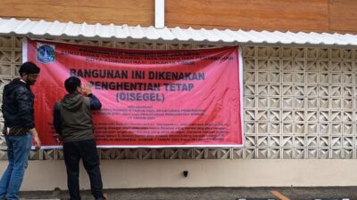 Penyegelan Permanen Lapangan Padel Pulomas