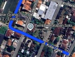 Viral di Google Maps, Tembok Ratapan Solo Jadi Spot Foto Warga