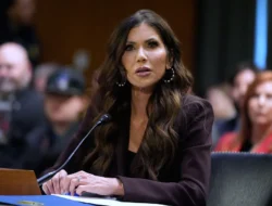 Trump Rotasi Jabatan, Kristi Noem Digantikan Senator Mullin sebagai Wajah Baru Imigrasi AS