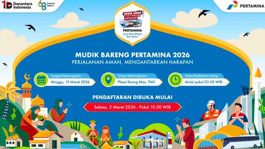 Cara Daftar Mudik Gratis Pertamina 2026